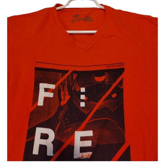 Firebird Mens Classic Vintage Enjoy Your Life Graphic T-Shirt Sz M Short Sleeve - Picture 3 of 4